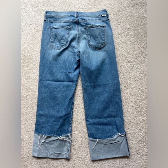 Mother The Dusty Cuff Fray Shoot to Thrill Jeans - Picture 8 of 8